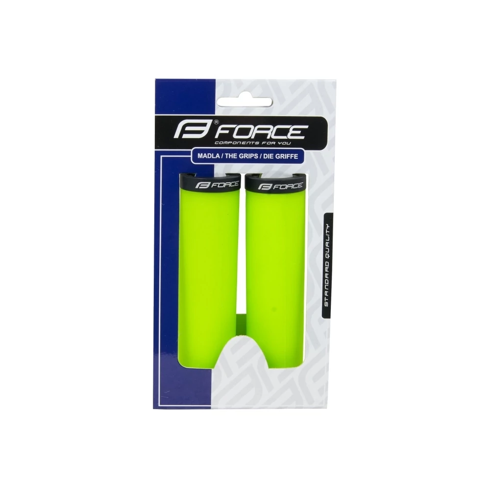 FORCE BOND szilikon markolat bilincses fluo 1 pár
