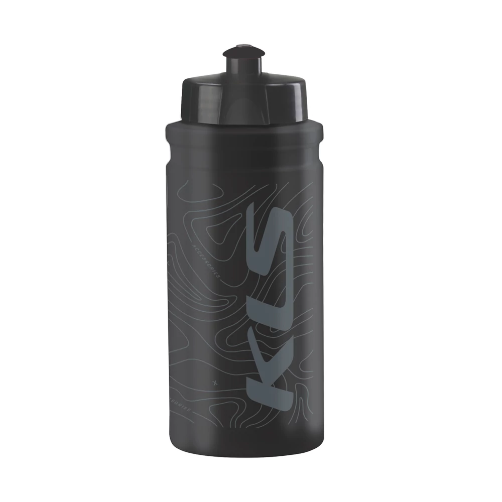 KLS TRACE 022 Kulacs Trail Solid Matt Black 0,55l