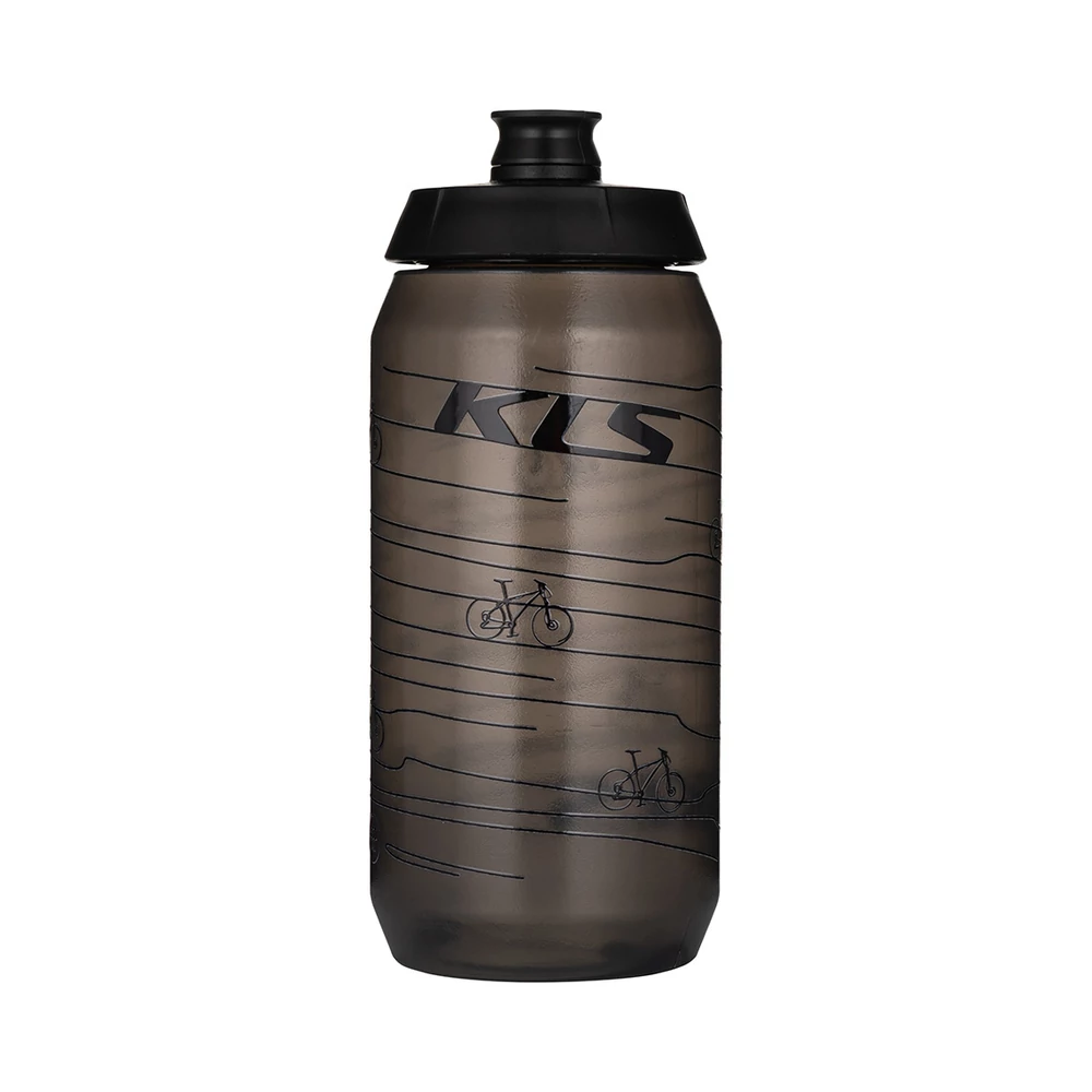 KLS Kulacs KOLIBRI Transparent Black 550ml