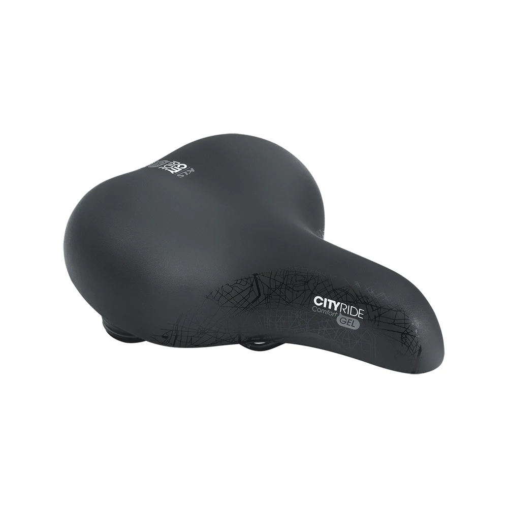 KLS CITYRIDE 017 GEL nyereg, black