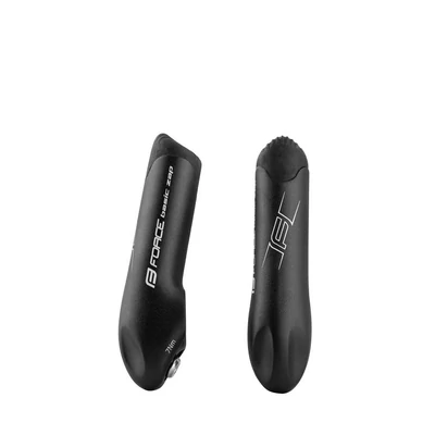 FORCE ZAP kormányvég alu fekete 10,7cm