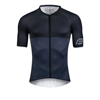 FORCE POINTS kerékpáros mez fekete-kék