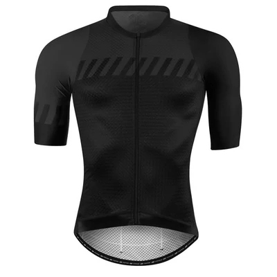 FORCE FASHION kerékpáros mez fekete-szürke