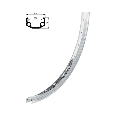 KLS WASPER Abroncs, 36H, AV, 24" silver