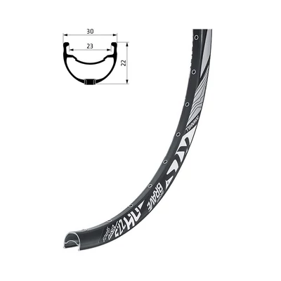 KLS BRAVE DSC Abroncs, 32H, 1 Nit, FV, 27,5" black